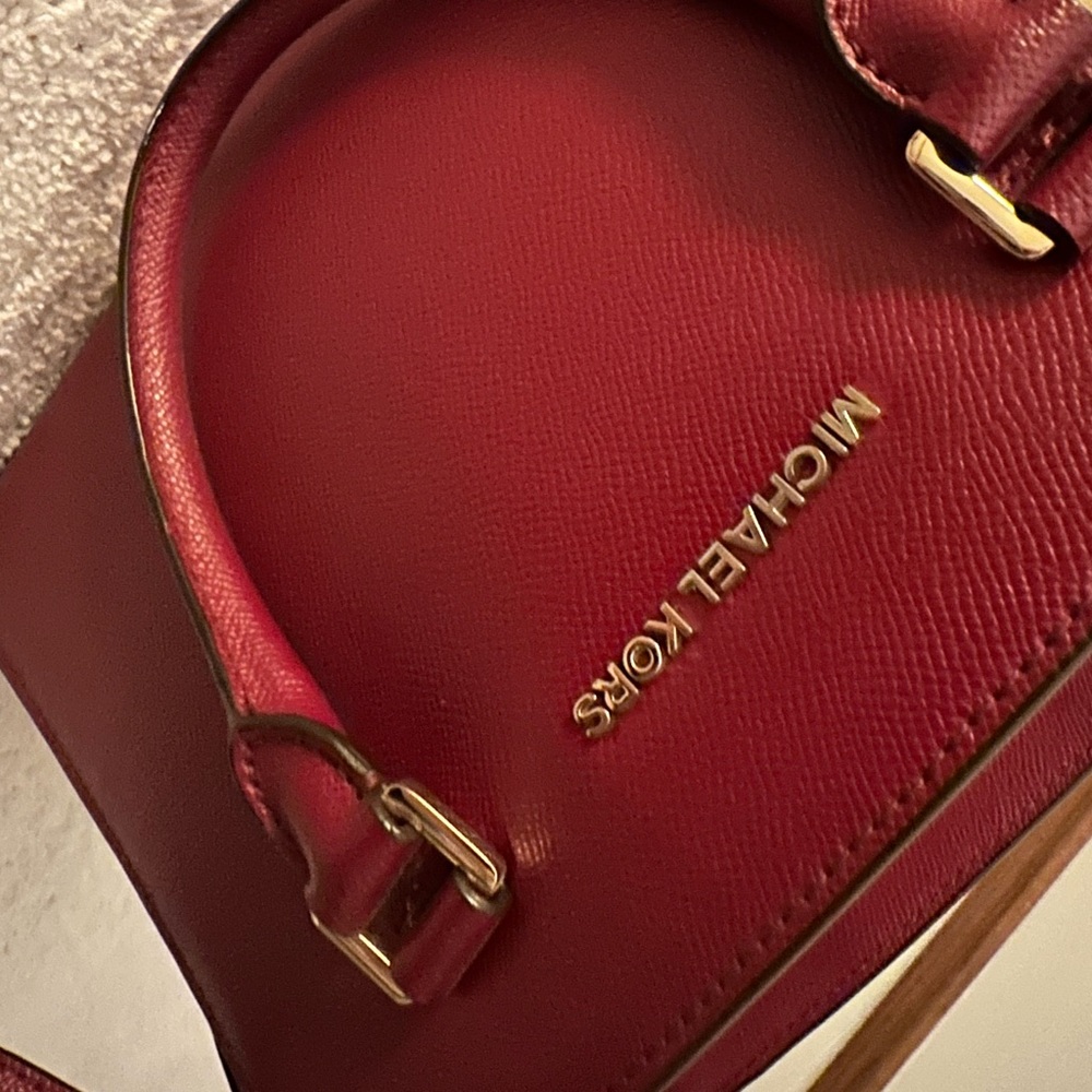 Michael Kors Red Selma shoulder bag medium size